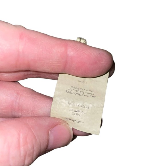 Altar'd State Overalls Olive Green Small - Picture 6 of 6